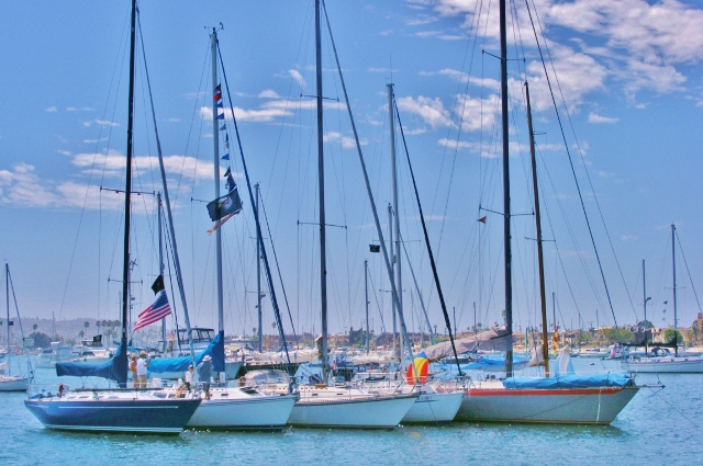 mission bay raft up